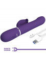 PRETTY LOVE - ZALIN PERLE VIBRATORE CONIGLIO 4 EN 1 VIOLA