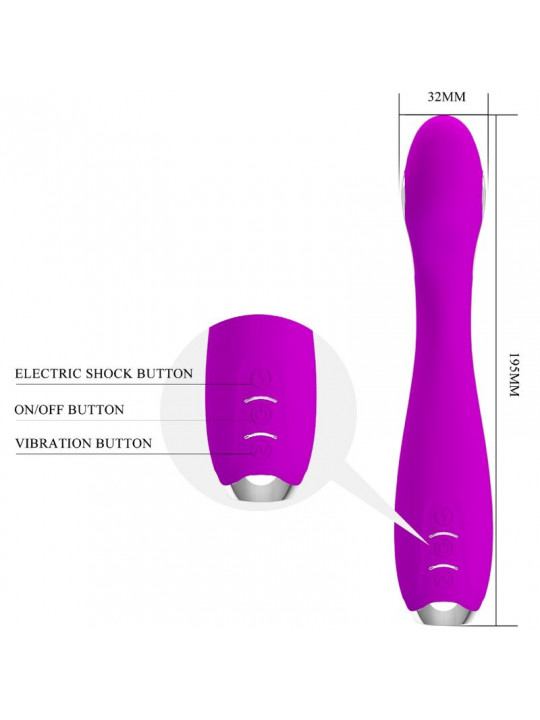 PRETTY LOVE - HECTOR VIBRATORE ELETTROSHOCK APP GRATUITA VIOLA