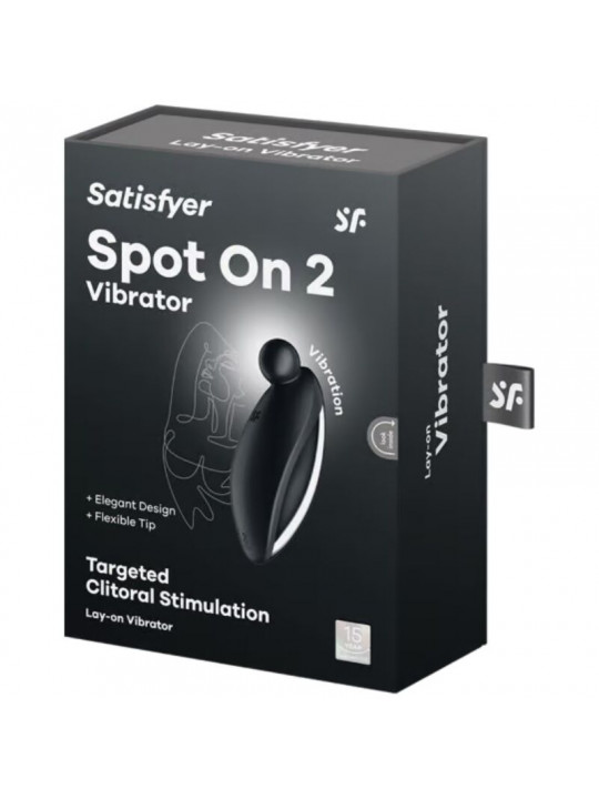 SATISFYER - SPOT ON 2 VIBRATORE LAY-ON NERO