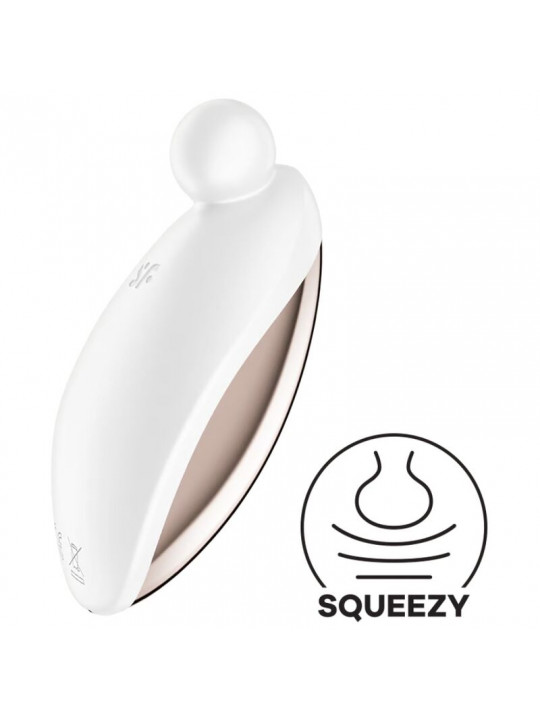 SATISFYER - SPOT ON 2 VIBRATORE LAY-ON BIANCO