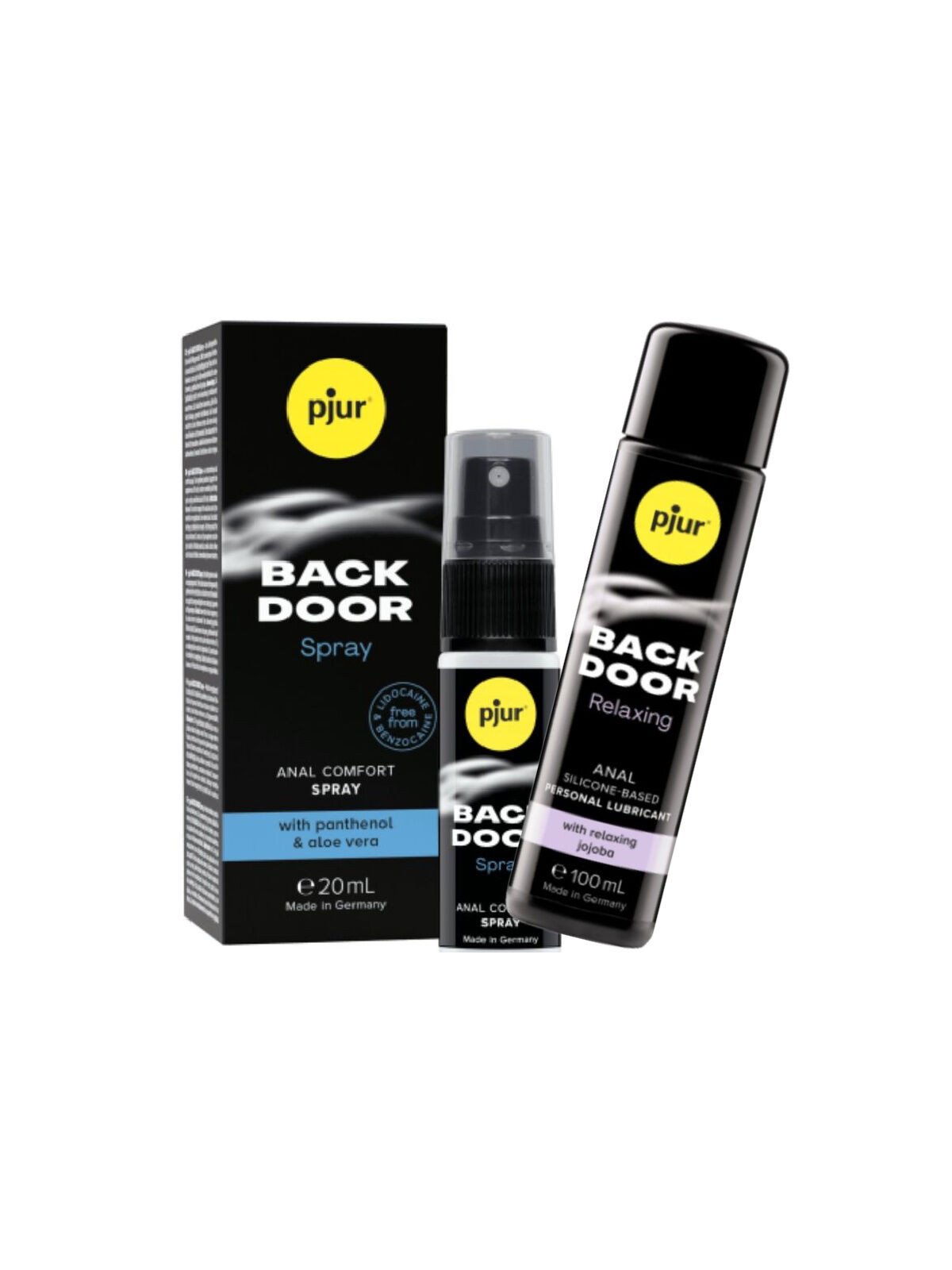 PJUR - BACK DOOR SET DI LUBRIFICANTE ANALE E SPRAY