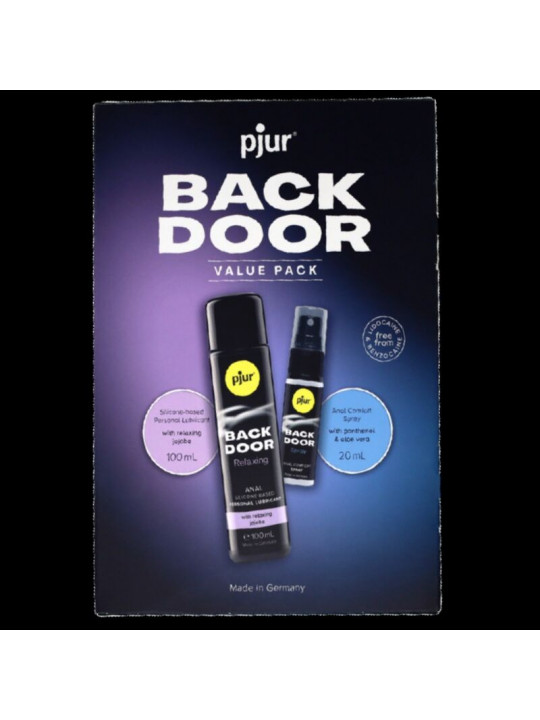 PJUR - BACK DOOR SET DI LUBRIFICANTE ANALE E SPRAY