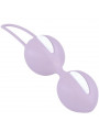 FUN FACTORY -  SMARTBALLS DUO PALLE PELVICHE BIANCO / VIOLA PASTELLO