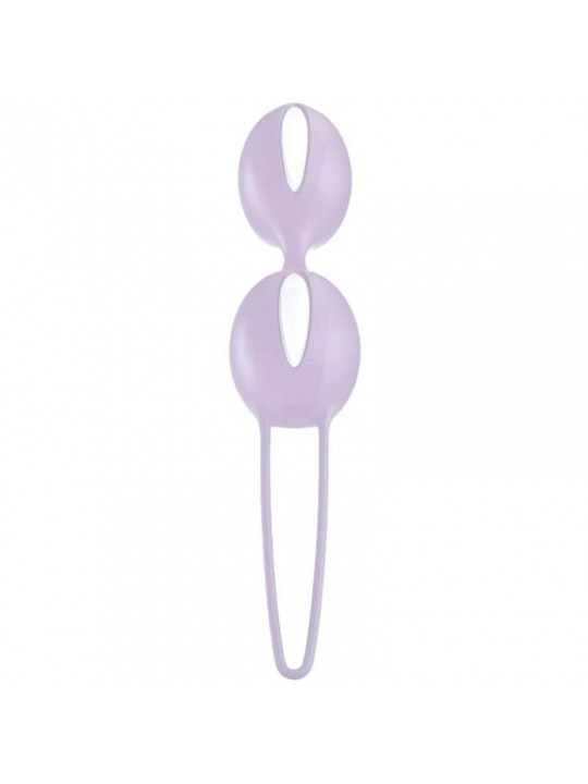 FUN FACTORY -  SMARTBALLS DUO PALLE PELVICHE BIANCO / VIOLA PASTELLO