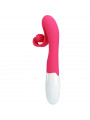 ROMANCE - VIBRATORE E STIMOLATORE 30 VELOCITÀ ROSA