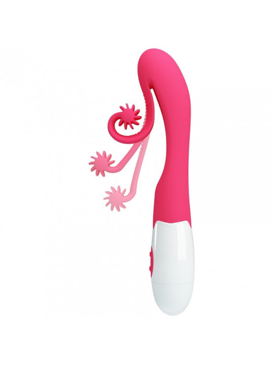 ROMANCE - VIBRATORE E STIMOLATORE 30 VELOCITÀ ROSA