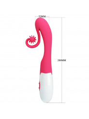 ROMANCE - VIBRATORE E STIMOLATORE 30 VELOCITÀ ROSA