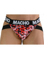 MACHO - MX28MR JOCK MILITARE ROSSO S