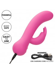 CALEXOTICS - FIRST TIME VIBRATORE CONIGLIO RICARICABILE ROSA