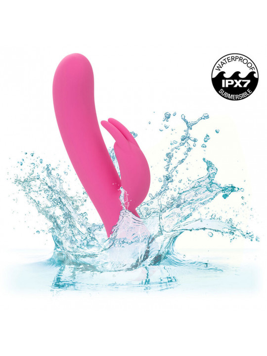 CALEXOTICS - FIRST TIME VIBRATORE CONIGLIO RICARICABILE ROSA