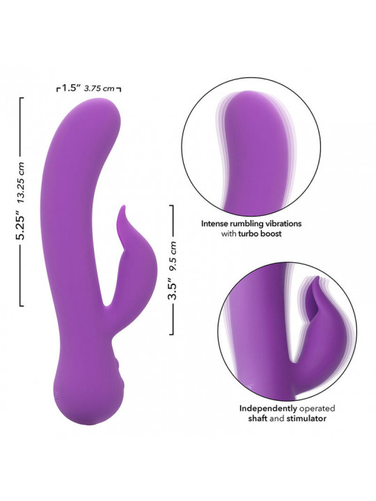 CALEXOTICS - FIRST TIME VIBRATORE PLEASER RICARICABILE VIOLA