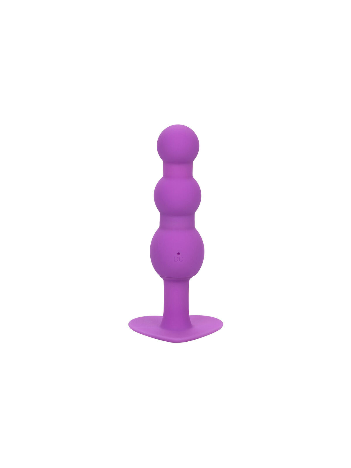 CALEXOTICS - FIRST TIME PLUG ANALE SONDA A TRIPLA PERLINE 10 VIBRAZIONI VIOLA