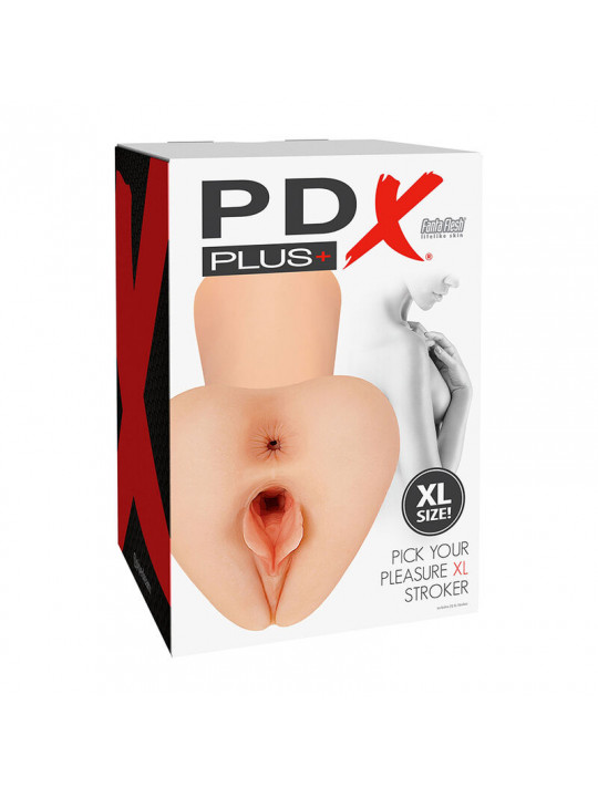 PDX PLUS - PICK YOUR PLEASURE XL REALISTICO STROKER FLESH