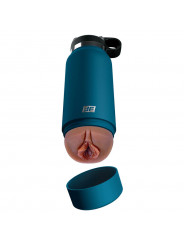 PDX PLUS - FUCK FLASK VAGINE DISCRET STROKER MODELLO MARRONE 1