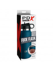 PDX PLUS - FUCK FLASK VAGINE DISCRET STROKER MODELLO MARRONE 1