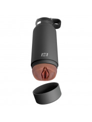 PDX PLUS - FUCK FLASK VAGINE DISCRET STROKER MARRONE MODELLO 2