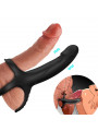 ARMONY - DILDO CON ANELLO E VIBRATORE NERO