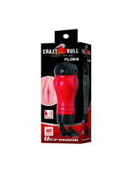 CRAZY BULL - VAGINA FLORA CON BASE MASTURBATORE VOCE