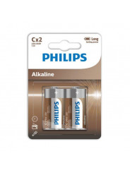 PHILIPS - BATTERIE ALCALINE C LR14 BLISTER*2