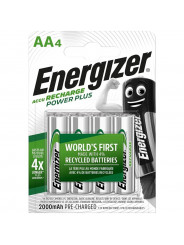 ENERGIZER - BATTERIE RICARICABILI AA4 BLISTER 4