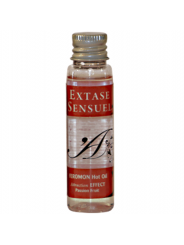 EXTASE SENSUAL - OLIO DA MASSAGGIO EFFETTO CALORE AI FEROMONI DEL FRUTTO DELLA PASSIONE DA VIAGGIO 35 ML