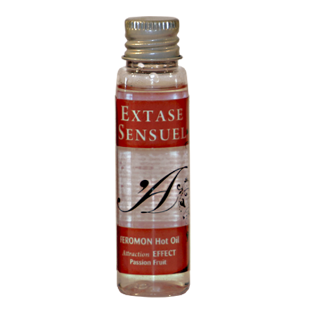 EXTASE SENSUAL - OLIO DA MASSAGGIO EFFETTO CALORE AI FEROMONI DEL FRUTTO DELLA PASSIONE DA VIAGGIO 35 ML