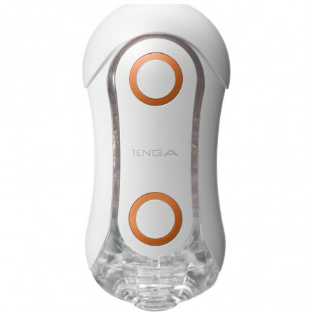 TENGA - MASTURBATORE FLIP ORB STRONG CRASH BIANCO E ARANCIONE