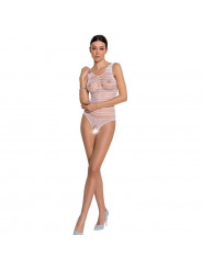 PASSION - WOMAN BS086 BODYSTOCKING BIANCO TAGLIA UNICA