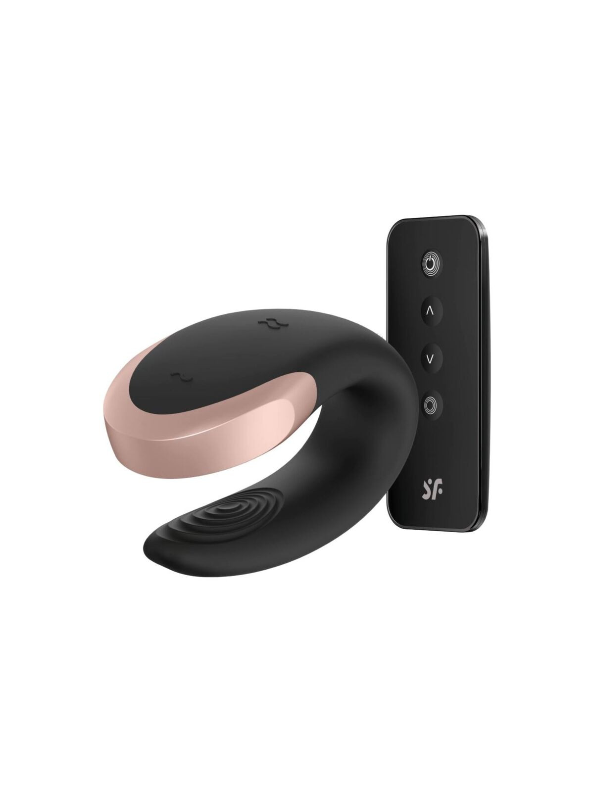 SATISFYER - VIBRATORE DOUBLE LOVE PARTNER DI LUSSO NERO