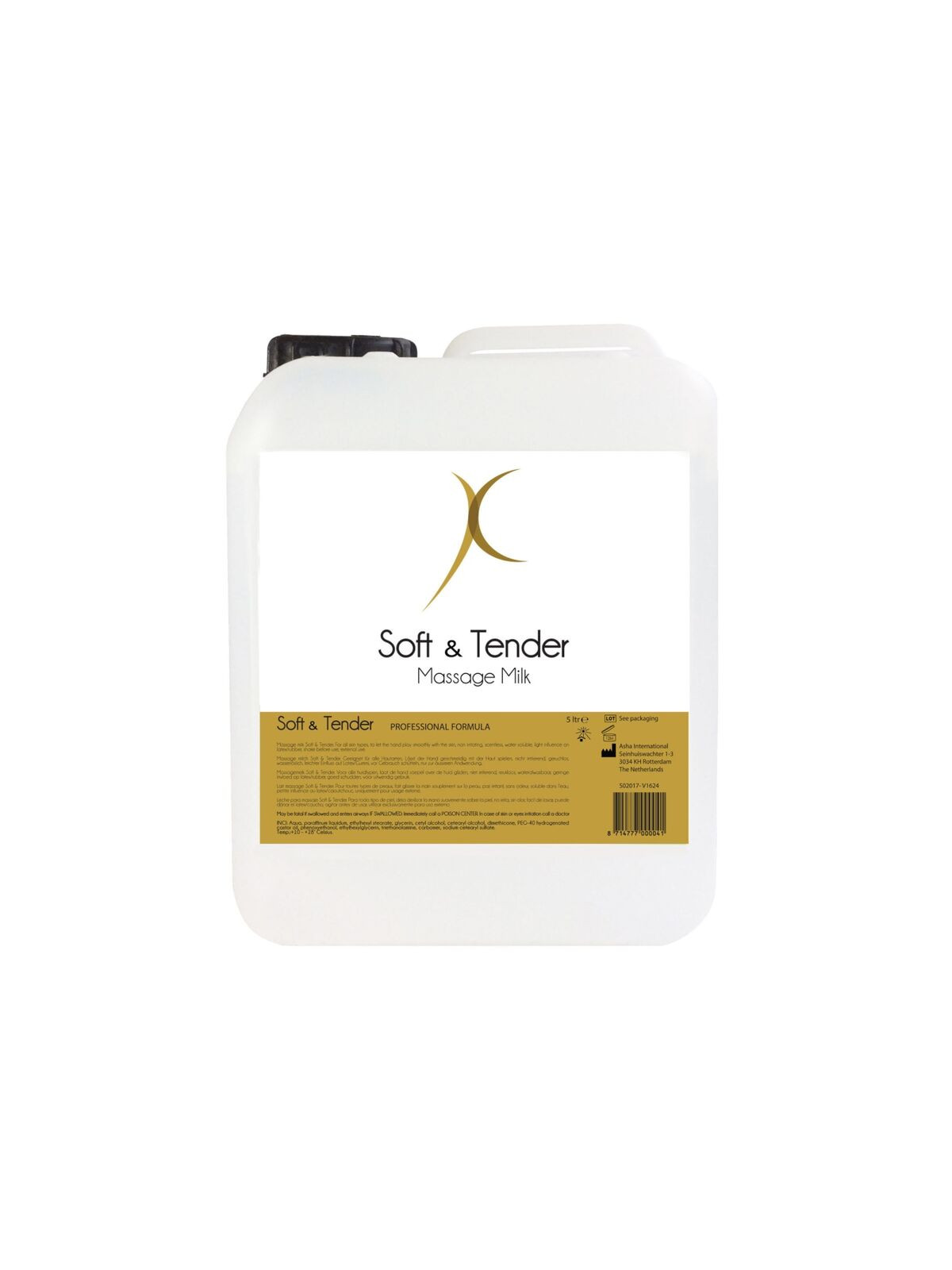 SOFT AND TENDER - LATTE DA MASSAGGIO MORBIDO E TENERO 5000 ML