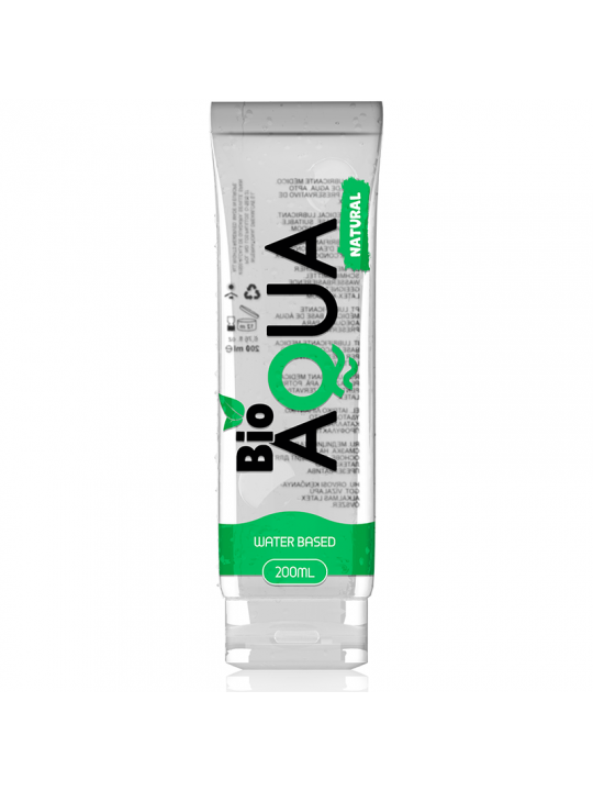 BIOAQUA - LUBRIFICANTE INGREDIENTI NATURALI A BASE ACQUA 200 ML