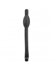 ALL BLACK - DOCCIA ANALE HINCHABLE IN SILICONE 27 CM