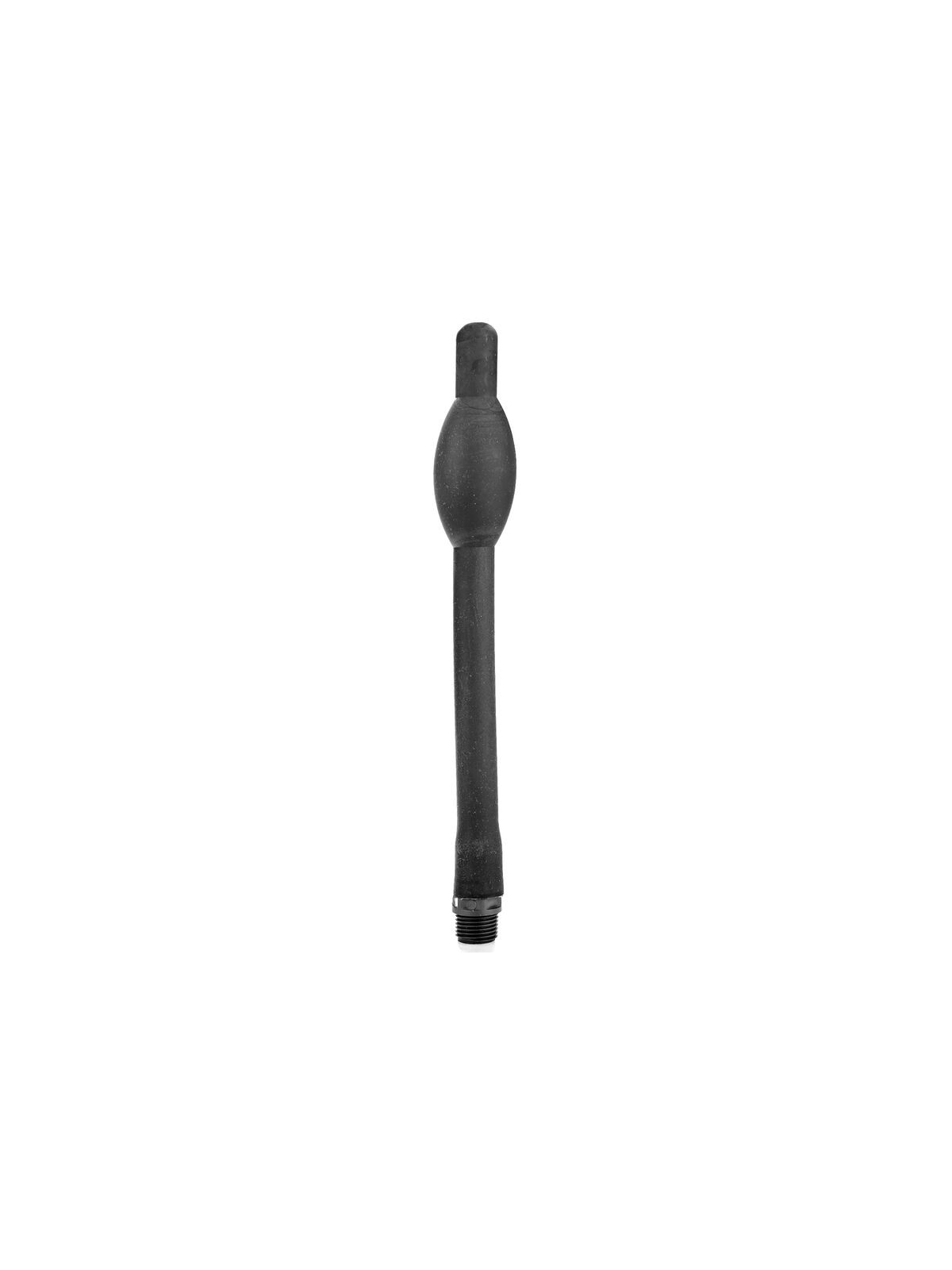 ALL BLACK - DOCCIA ANALE HINCHABLE IN SILICONE 27 CM