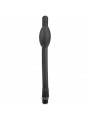 ALL BLACK - DOCCIA ANALE HINCHABLE IN SILICONE 27 CM