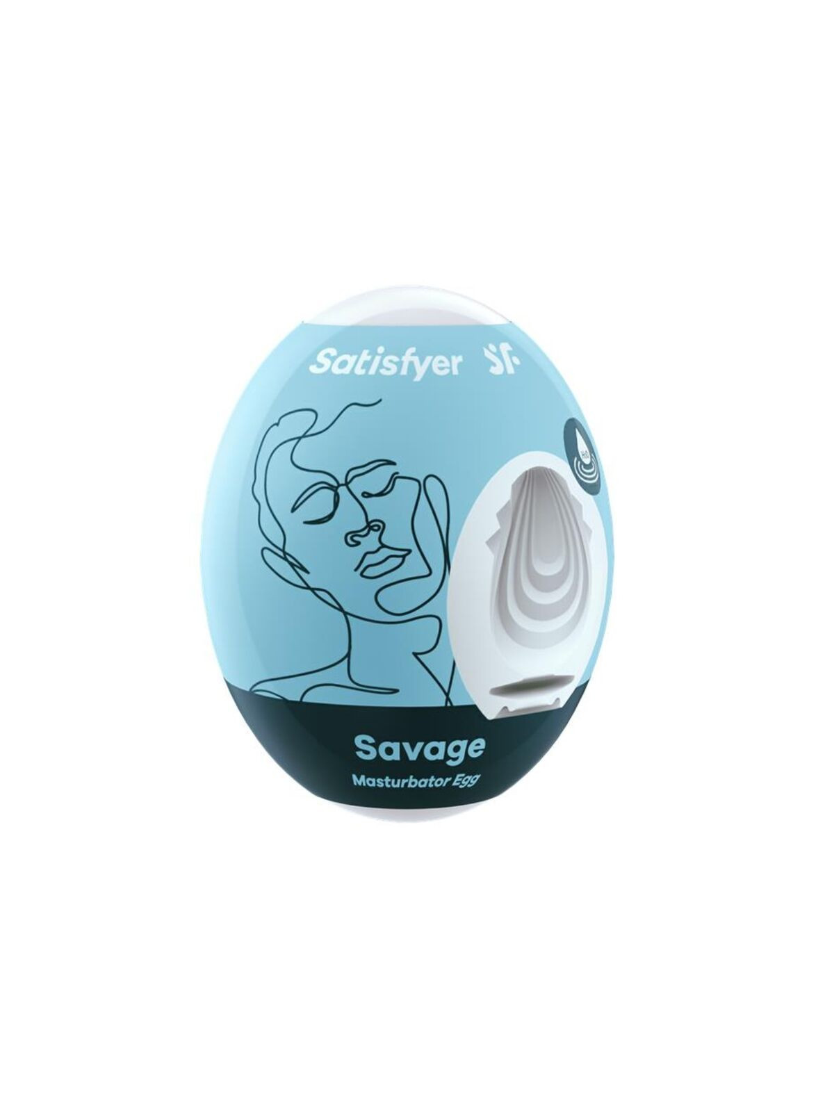 SATISFYER - SAVAGE MASTURBATOR UOVO