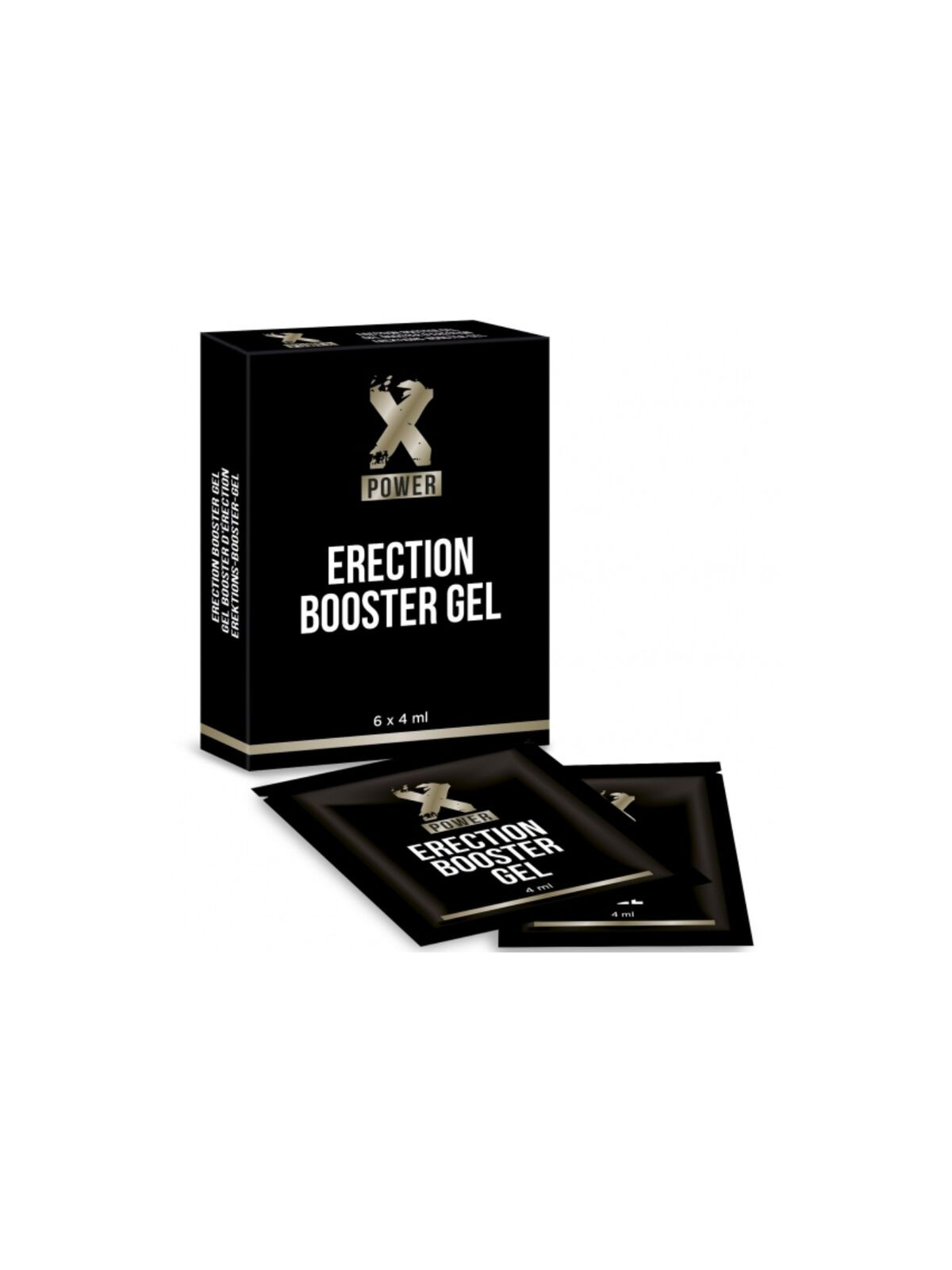 XPOWER - GEL BOOSTER PER LEREZIONE 6 X 4 ML