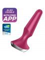 SATISFYER - PLUG ILICIOUS 2 PLUG VIBRATORE BERRY