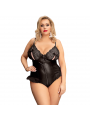 QUEEN LINGERIE - ORSACCHIOTTO CON CERNIERA TAGLIA PLUS