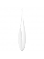 SATISFYER - VIBRATORE CON PUNTA TWIRLING FUN BIANCO