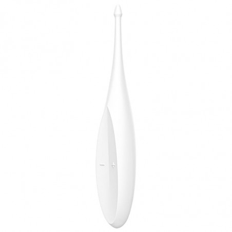 SATISFYER - VIBRATORE CON PUNTA TWIRLING FUN BIANCO