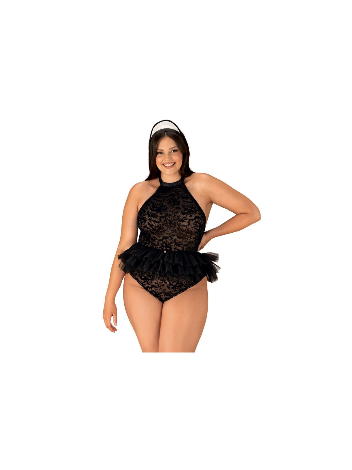 OBSESSIVE - COSTUME CON VOLANT XXL/XXXL