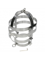 METAL HARD - MASCHERA CON COLLANA IN ACCIAIO