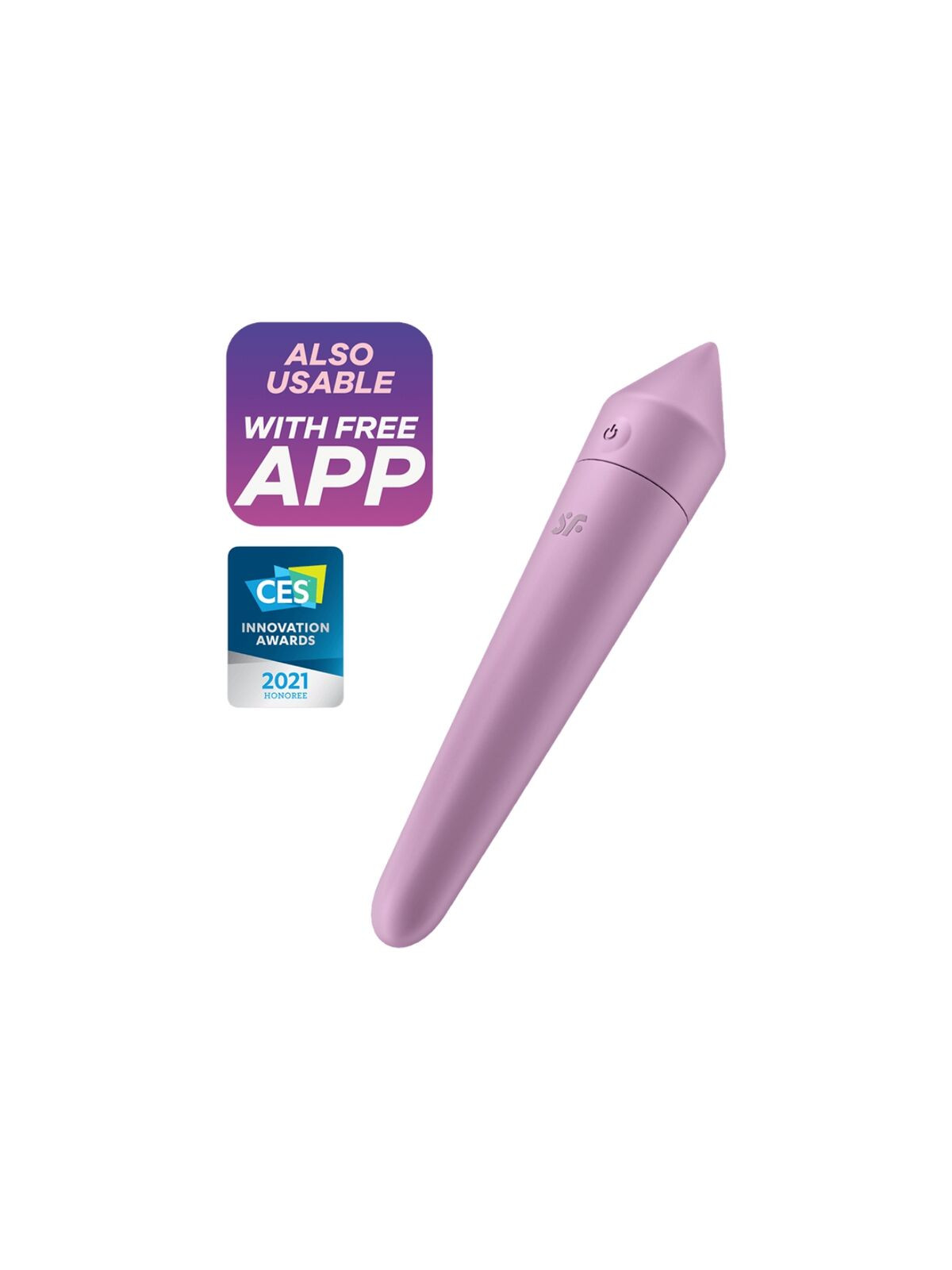 SATISFYER - ULTRA POWER BULLET 8 LILLA