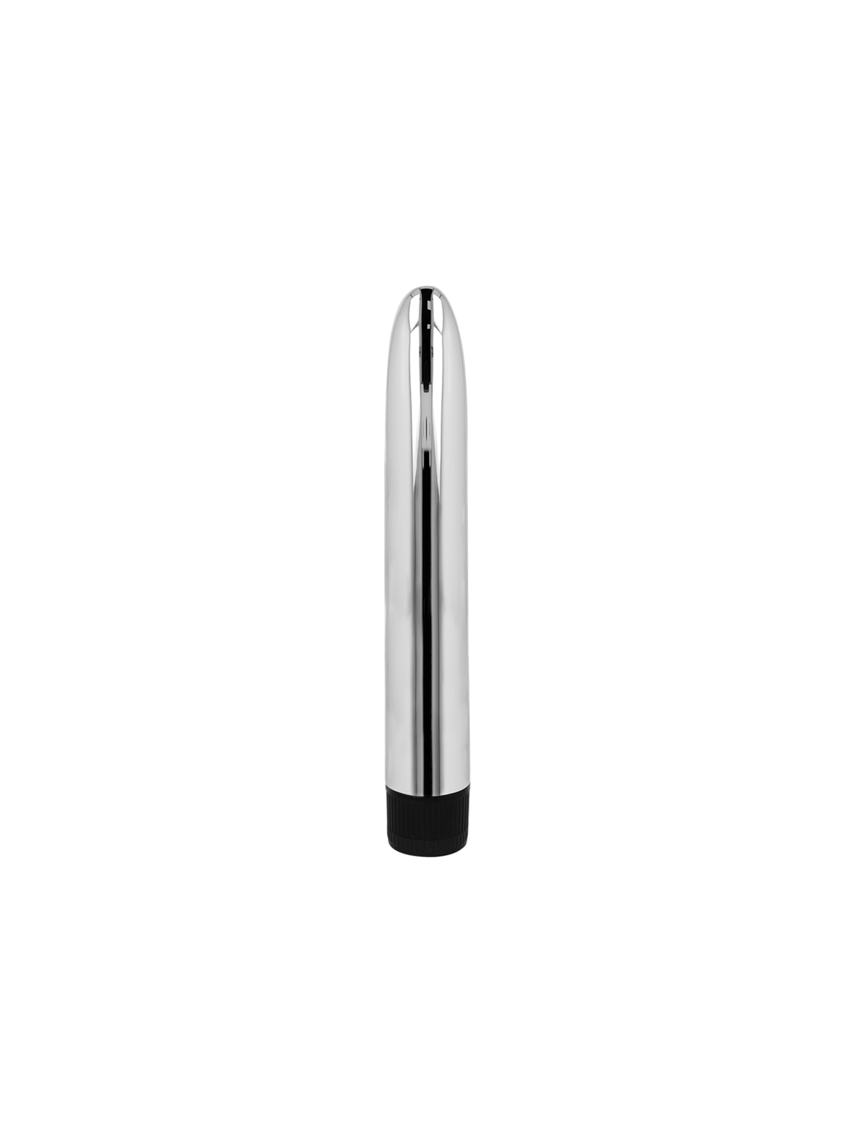 OHMAMA - VIBRATORE CLASSICO IN ARGENTO 17,5 CM