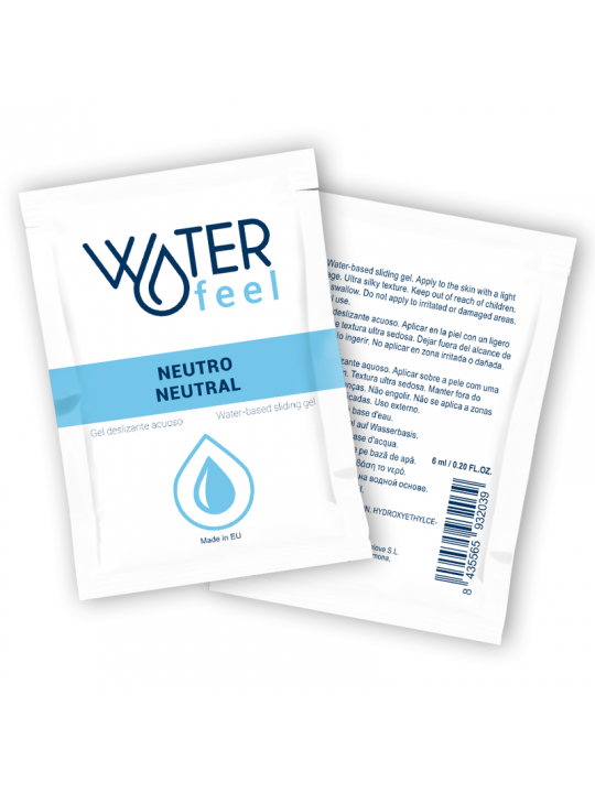 WATERFEEL - GEL SCORREVOLE NEUTRO A BASE ACQUA 6 ML