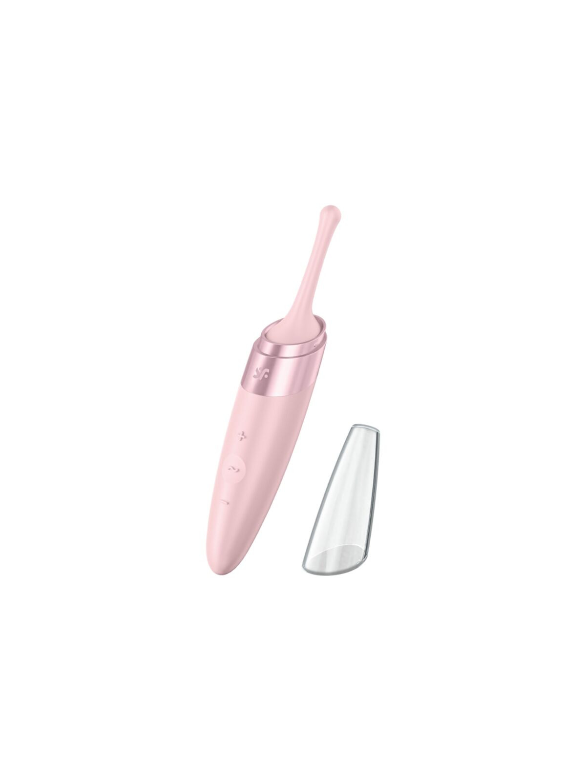 SATISFYER - VIBRATORE TWIRLING DELIGHT CLIT TIP ROSA