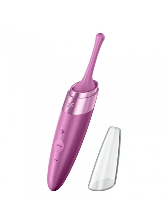 SATISFYER - VIBRATORE CON PUNTA CLIT TWIRLING DELIGHT VIOLA