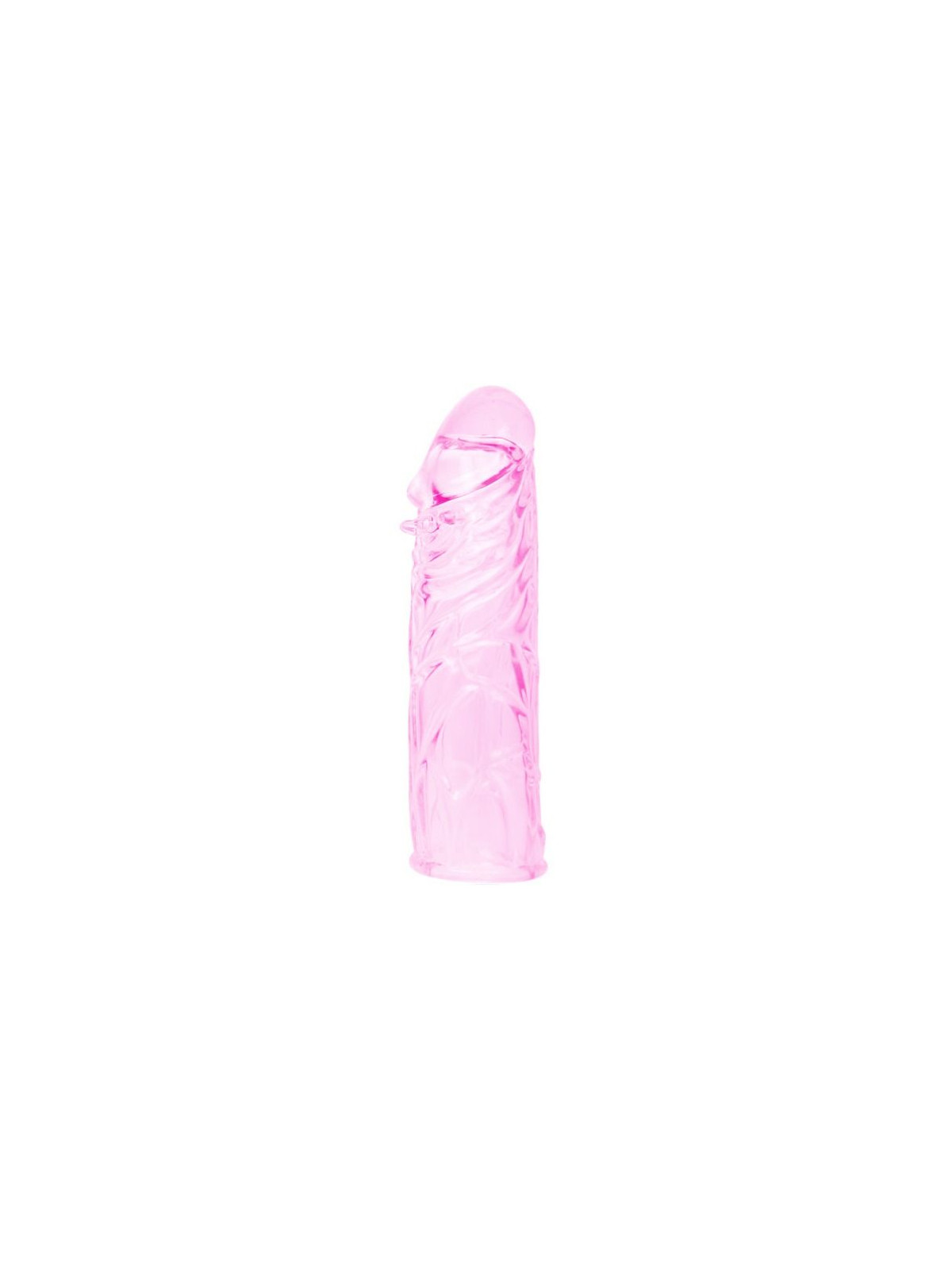 BAILE - COPERTURA PENE IN SILICONE STIMOLANTE ROSA 13 CM