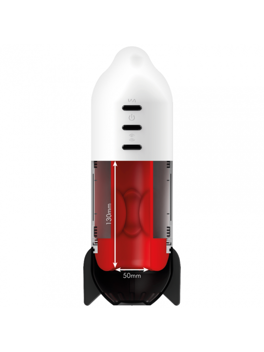 JAMYJOB - ROCKET MASTURBATOR TECNOLOGIA DI COMPRESSIONE MORBIDA E VIBRAZIONE