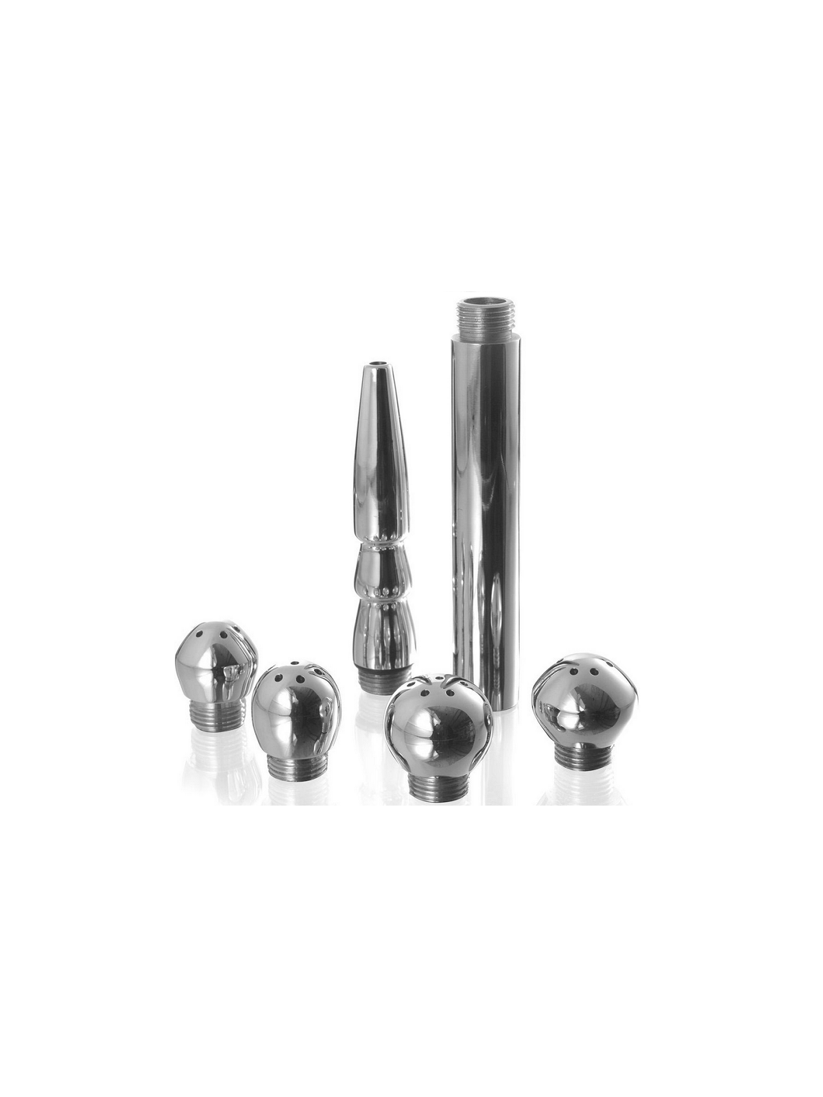 METAL HARD - SET PULIZIA VAGINALE/ANALE 5 PZ